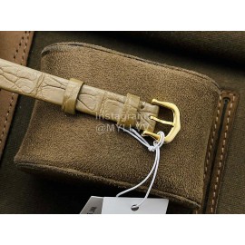 Cartier Dr Factory Baignoire Leather Strap Watch