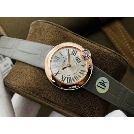 Ballon Blanc De Cartier Dr Factory Dial Watch For Women 