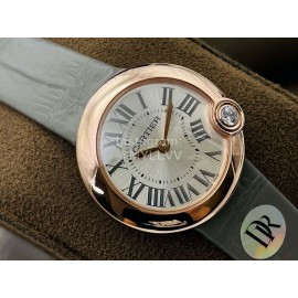 Ballon Blanc De Cartier Dr Factory Dial Watch For Women 
