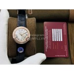 Ballon Blanc De Cartier Dr Factory Diamond Dial Watch For Women Black