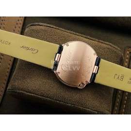 Ballon Blanc De Cartier Dr Factory Diamond Dial Watch For Women Black