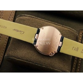 Ballon Blanc De Cartier Dr Factory Dial Watch For Women Black