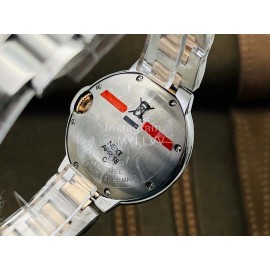 Cartier Eg Factory Diamond 33mm Dial Steel Strap Watch