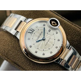 Cartier Eg Factory Fashion 33mm Dial Steel Strap Watch