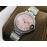 Cartier Eg Factory Diamond 33mm Dial Steel Strap Watch Pink
