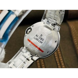 Cartier Eg Factory Fashion 33mm Dial Steel Strap Watch Pink