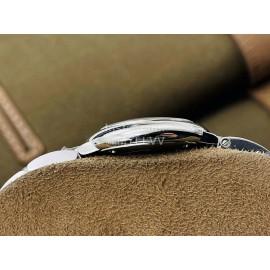 Cartier Eg Factory 33mm Dial Steel Strap Watch Silver