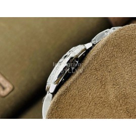 Cartier Eg Factory Diamond 33mm Dial Steel Steel Watch Silver