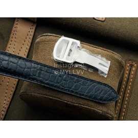 Cartier K11 Factory Tank Series Small Square Dial Leather Strap Watch