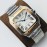 Cartier Bv Factory Fashion Square Dial Steel Strap Watch