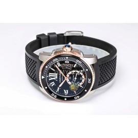 Calibre De Cartier Luminous Calendar Waterproof Mechanical Watch