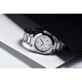 Cartier 41mm Dial Steel Strap Watch For Men 