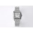 PanthèRe De Cartier Water Resistant Square Dial Watch Silver