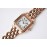 PanthèRe De Cartier Water Resistant Square Dial Watch Rose Gold