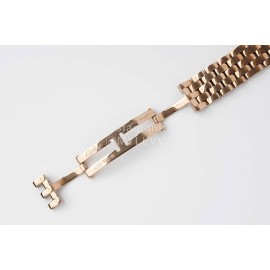 PanthèRe De Cartier Water Resistant Diamond Square Dial Watch Rose Gold