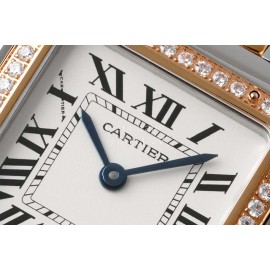 PanthèRe De Cartier Water Resistant Diamond Square Dial Watch
