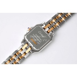 PanthèRe De Cartier Water Resistant Diamond Square Dial Watch