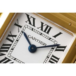 PanthèRe De Cartier Square Dial Water Resistant Watch Gold