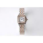 PanthèRe De Cartier Square Dial Diamond Water Resistant Watch