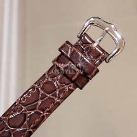 Cartier Libre Series Diamond Dial Quartz Watch For Women Brown