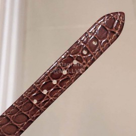 Cartier Libre Series Diamond Dial Quartz Watch For Women Brown