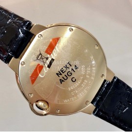 Cartier 316l Refined Steel Zircon Mosaic Watch For Women Black