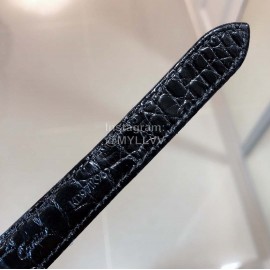 Cartier 316l Refined Steel Zircon Mosaic Watch For Women Black