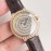 Cartier 316l Refined Steel Zircon Mosaic Watch For Women Coffee