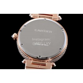 Cartier Creative Gem Cheetah Quartz Watch Rose Gold