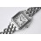 PanthèRe De Cartier Medium Square Dial Steel Strap Watch Silver