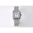 PanthèRe De Cartier Medium Square Dial Diamond Steel Strap Watch Silver