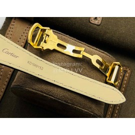 Cartier Eg Factory 904l Refined Steel Square Dial Watch Black