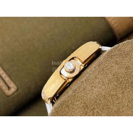 Cartier Eg Factory 904l Refined Steel Square Dial Watch White