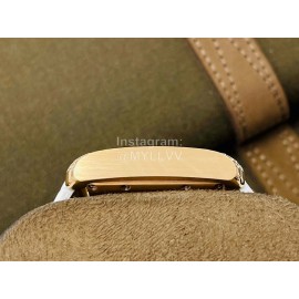 Cartier Eg Factory 904l Refined Steel Square Dial Watch White