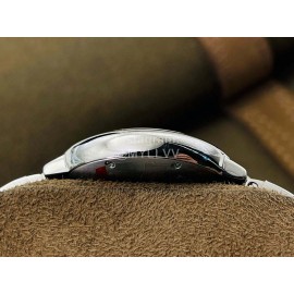 Cartier Tw Factory Silver Steel Strap Watch For Women Pink