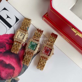 PanthèRe De Cartier 316l Fine Steel Case Diamond Watch Beige