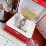 PanthèRe De Cartier 316l Fine Steel Case Diamond Watch White