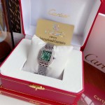 PanthèRe De Cartier Silver 316l Fine Steel Case Diamond Watch