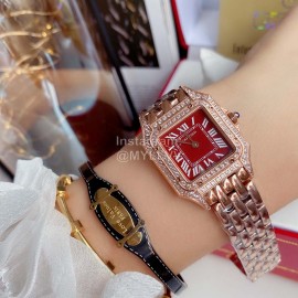 PanthèRe De Cartier 316l Fine Steel Case Diamond Watch