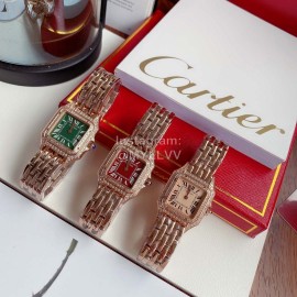 PanthèRe De Cartier 316l Fine Steel Case Diamond Watch