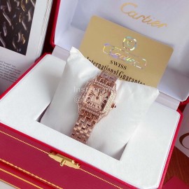 PanthèRe De Cartier Fashion 316l Fine Steel Case Diamond Watch