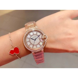 Ballon Bleu De Cartier Diamond 36mm Dial Watch