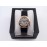 Cartier Classic Roman Numeral Dial Leather Strap Wacth Black