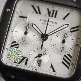 Cartier 904l Fine Steel Case Multifunctional Watch Black