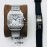 Cartier Kor Factory Diamond Square Dial Watch Silver