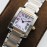 Cartier 8848 Factory Steel Strap Quartz Watch For Women