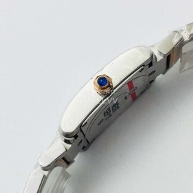 Cartier 8848 Factory Steel Strap Quartz Watch For Women White