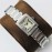 Cartier 8848 Factory Steel Strap Diamond Quartz Watch For Women Beige