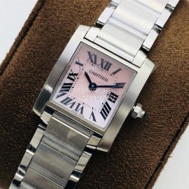 Cartier 8848 Factory Fashion Steel Strap Quartz Watch For Women