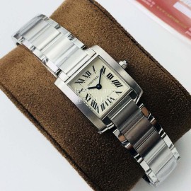 Cartier 8848 Factory New Steel Strap Quartz Watch For Women